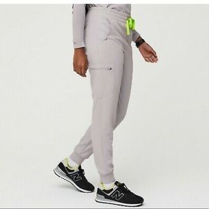 Slate Grey High wasted Zamora Figs scrub pants